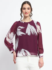 Madame Ladies Western Top F/S M4W18629 127 Plum