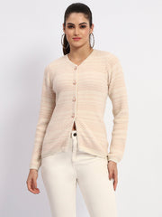Madame Ladies Western Cardigan M3W70018 030 Peach