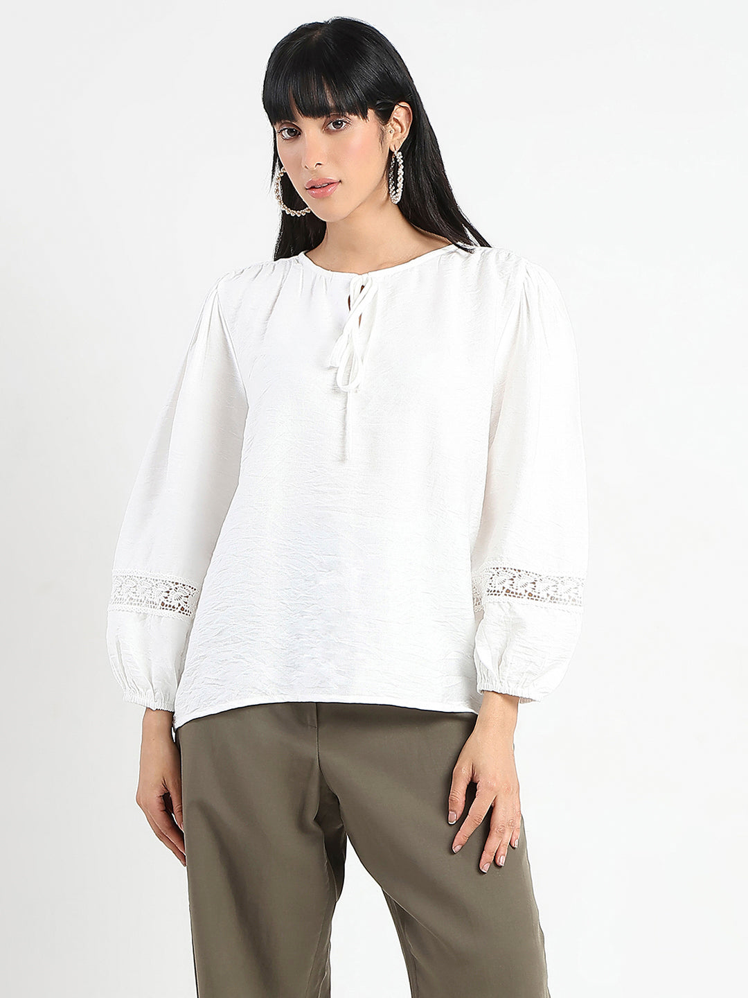 Madame Ladies Western Top H/S M5S18703 1 M