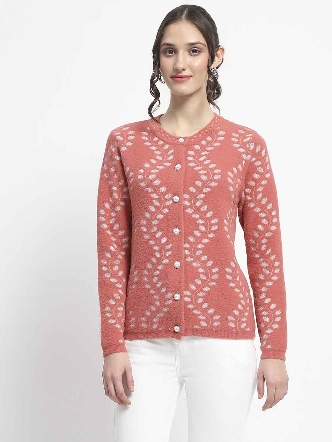 Madame Ladies Western Cardigan M4W70019 035 Rust