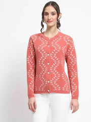 Madame Ladies Western Cardigan M4W70019 035 Rust