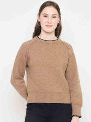 Madame Ladies Western Woolen Top M5W17223 006 Camel