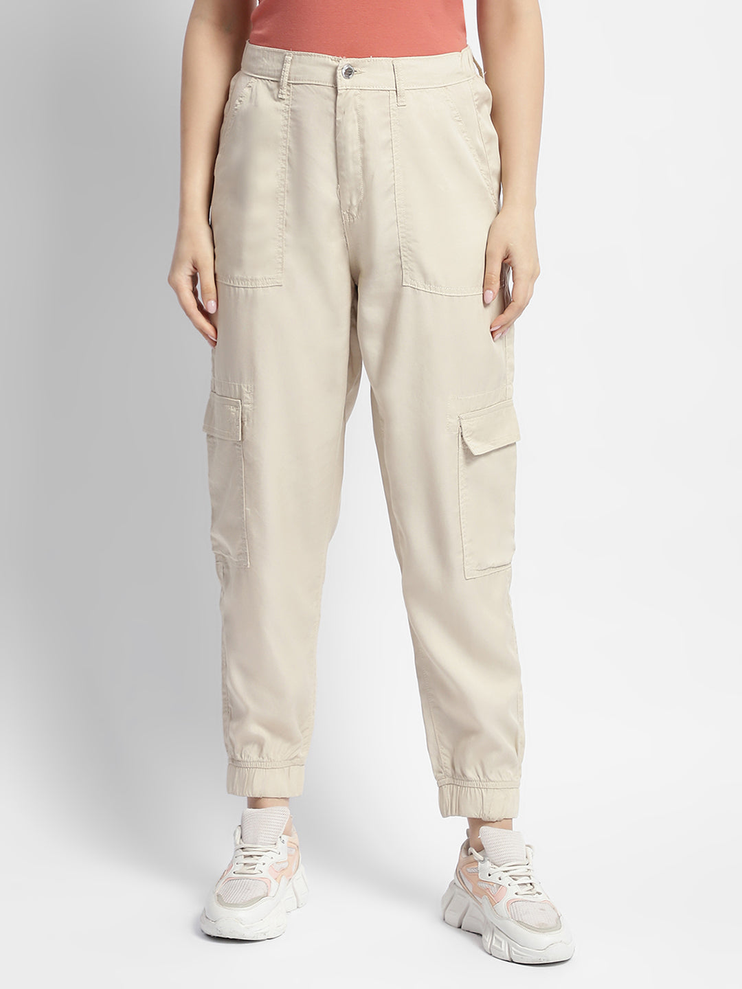 Madame Ladies Western Cargo M4S26006 1 Off White
