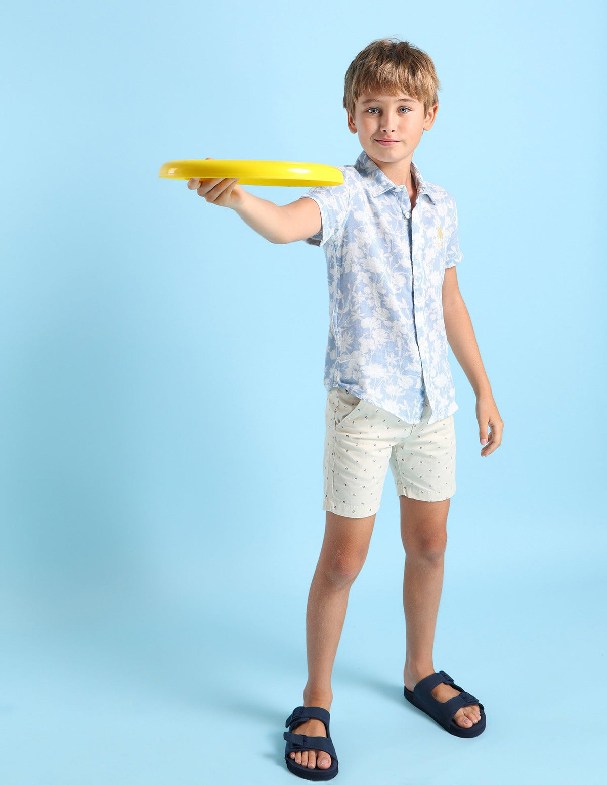 U.S.POLO KIDS BOYS SHIRT H/S UKSHT1332