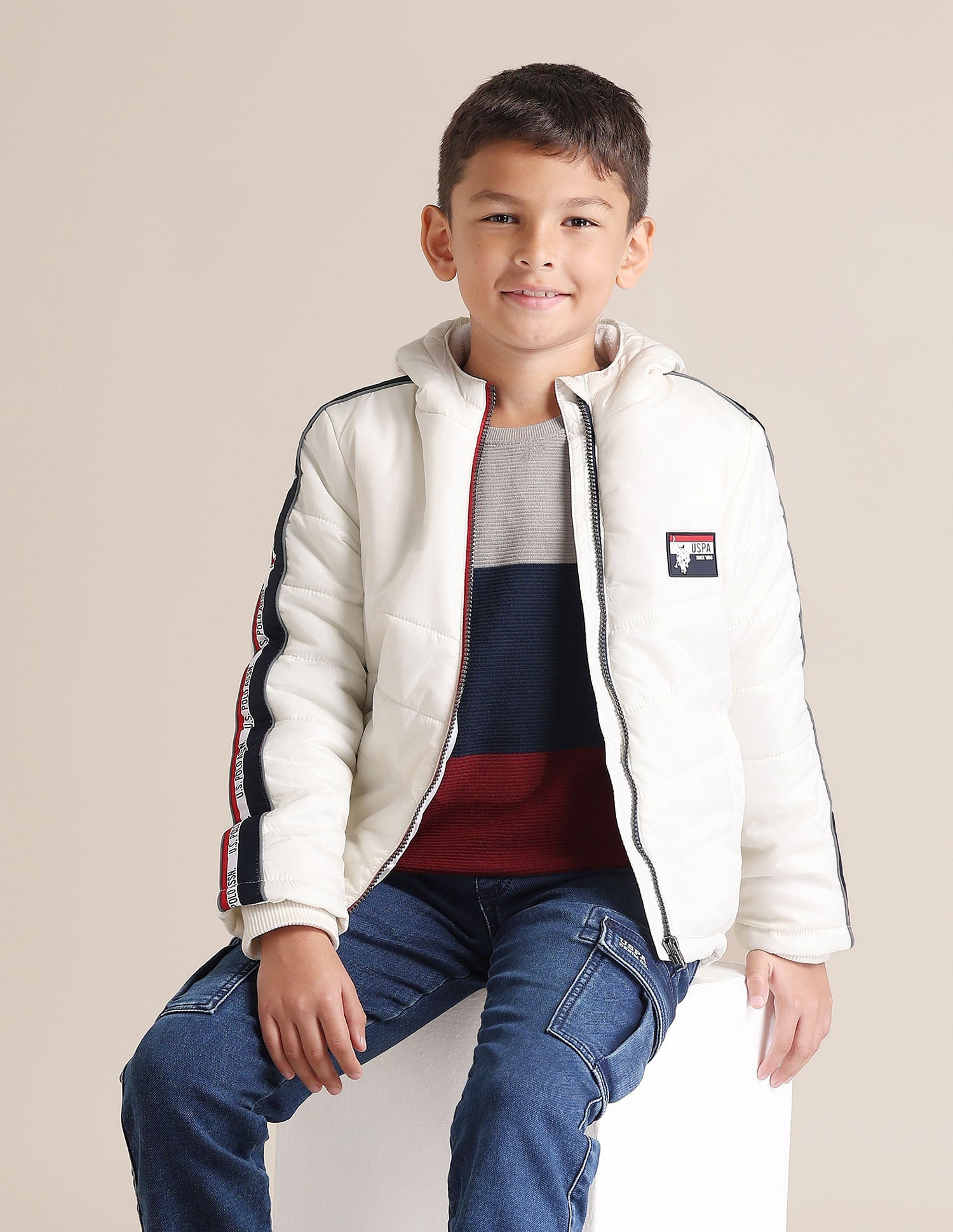 U.S.POLO KIDS BOYS JACKET UKJCK0251