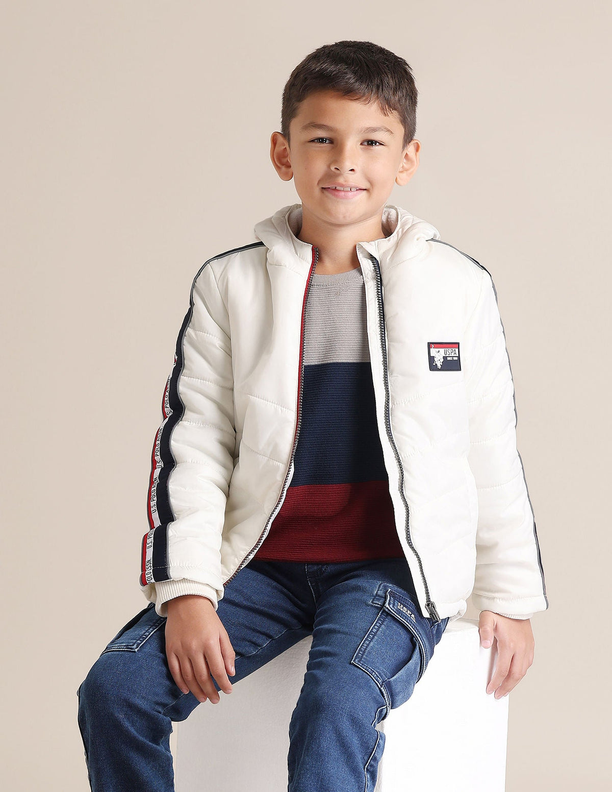 U.S.POLO KIDS BOYS JACKET UKJCK0251