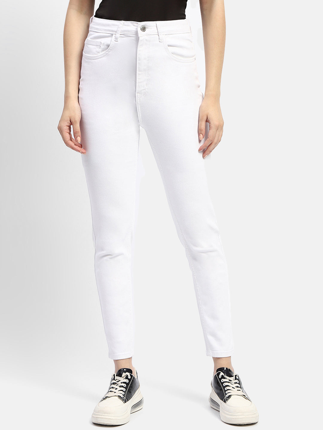 Madame Ladies Western Jeans M4S24013 040 White