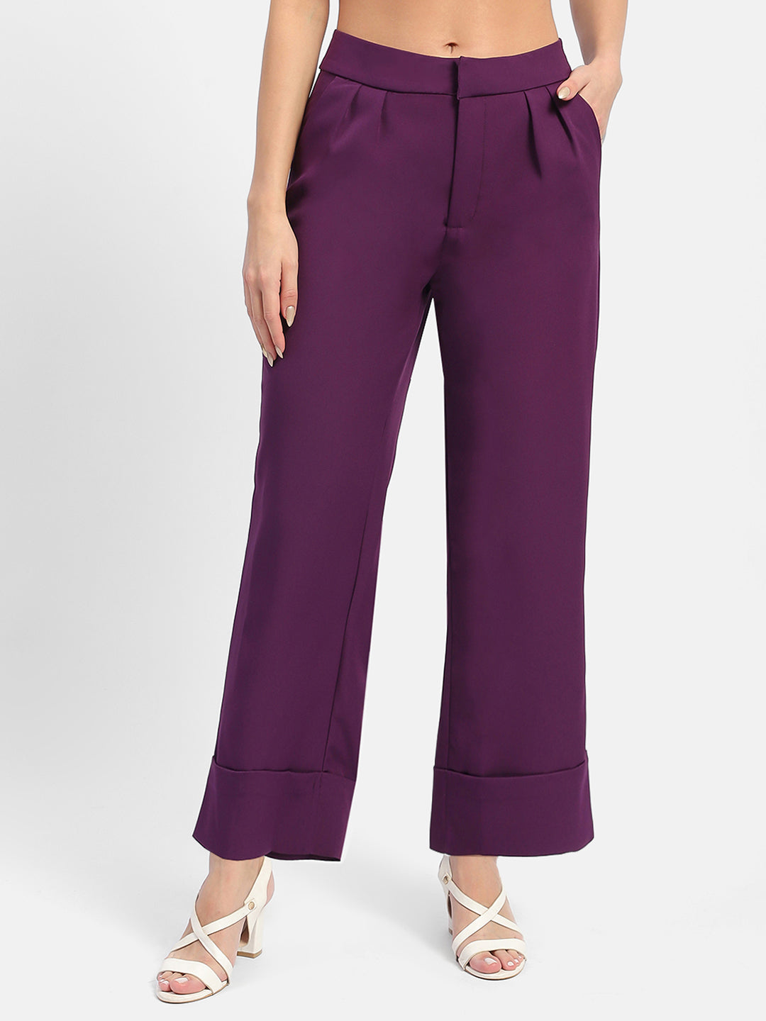 Madame Ladies Western Pants M4S27010 032 Purple