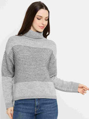 Madame Ladies Western Woolen Top M5W17161 095 Grey