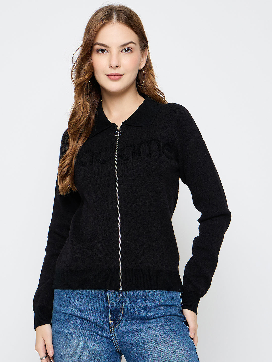 Madame Ladies Western Woolen Top M5W17115 002 Black