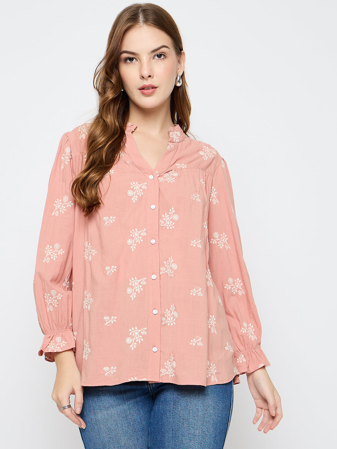 Madame Ladies Western Top