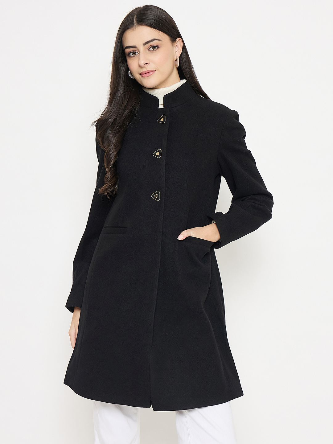 Madame Ladies Western Long Coat M4W20140 002 Black