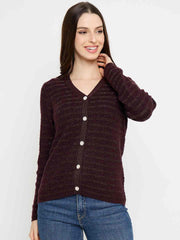 Madame Ladies Western Cardigan M4W70026 103 Coffee
