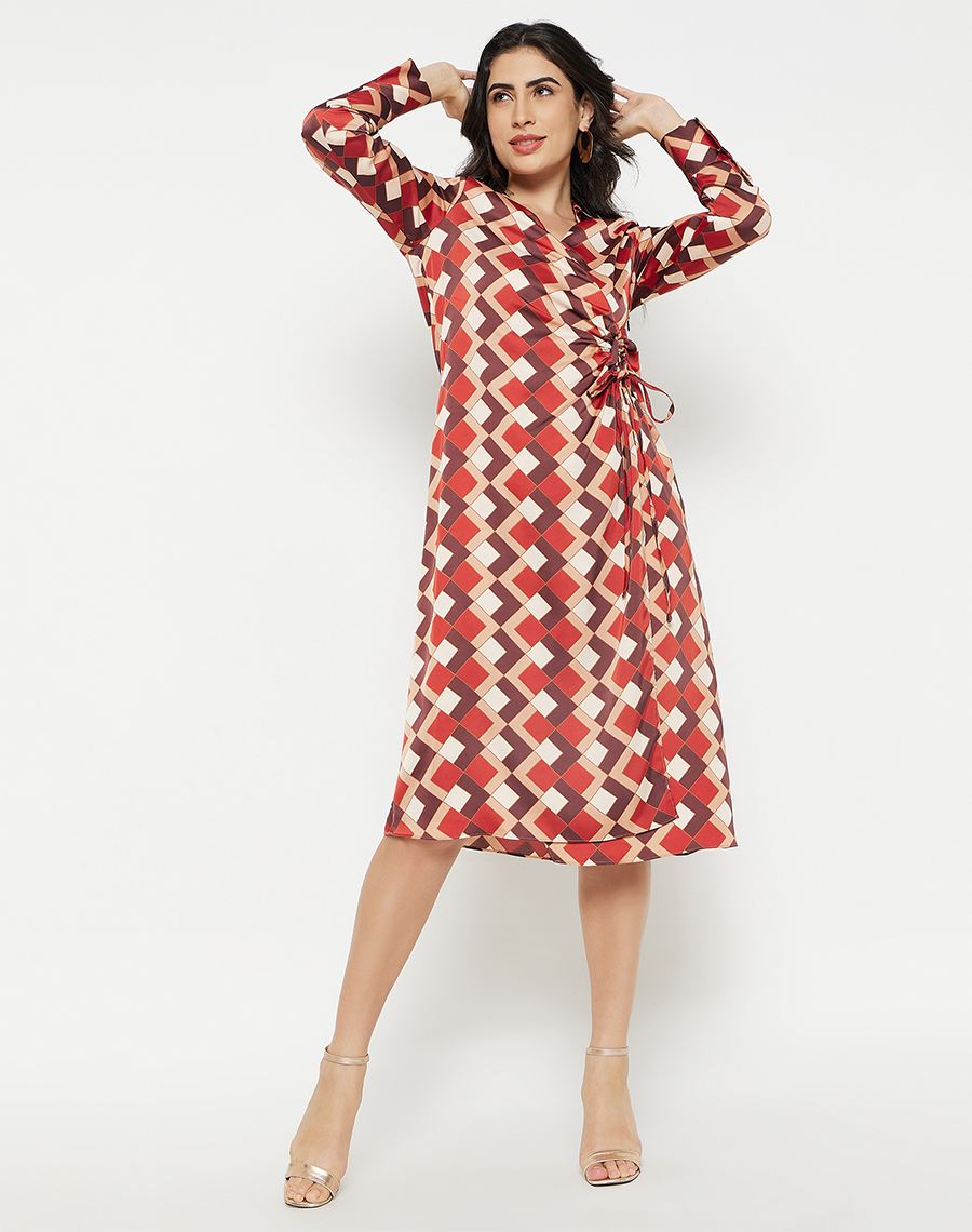 Madame Ladies Western Woolen Dress M3W13003 325 Rosewood