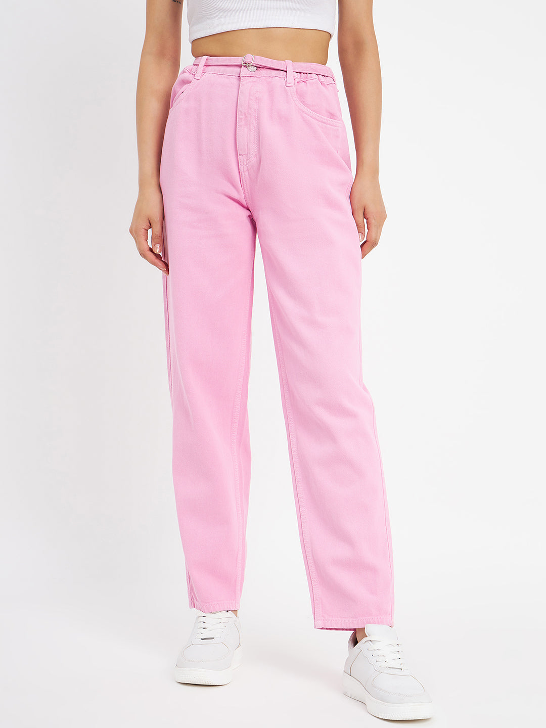 Madame Ladies Western Jeans M3S24222 031 Pink