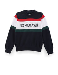 U.S.POLO KIDS BOYS PULLOVER UKSWE0084