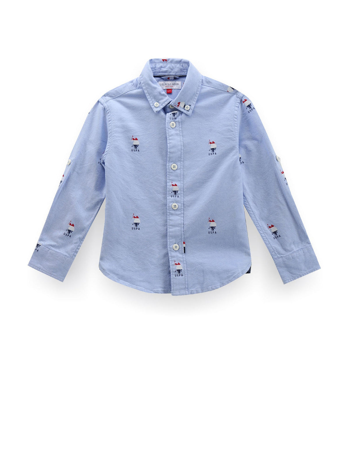 U.S.POLO KIDS BOYS SHIRT F/S UKSHT1052