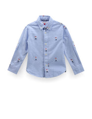 U.S.POLO KIDS BOYS SHIRT F/S UKSHT1052