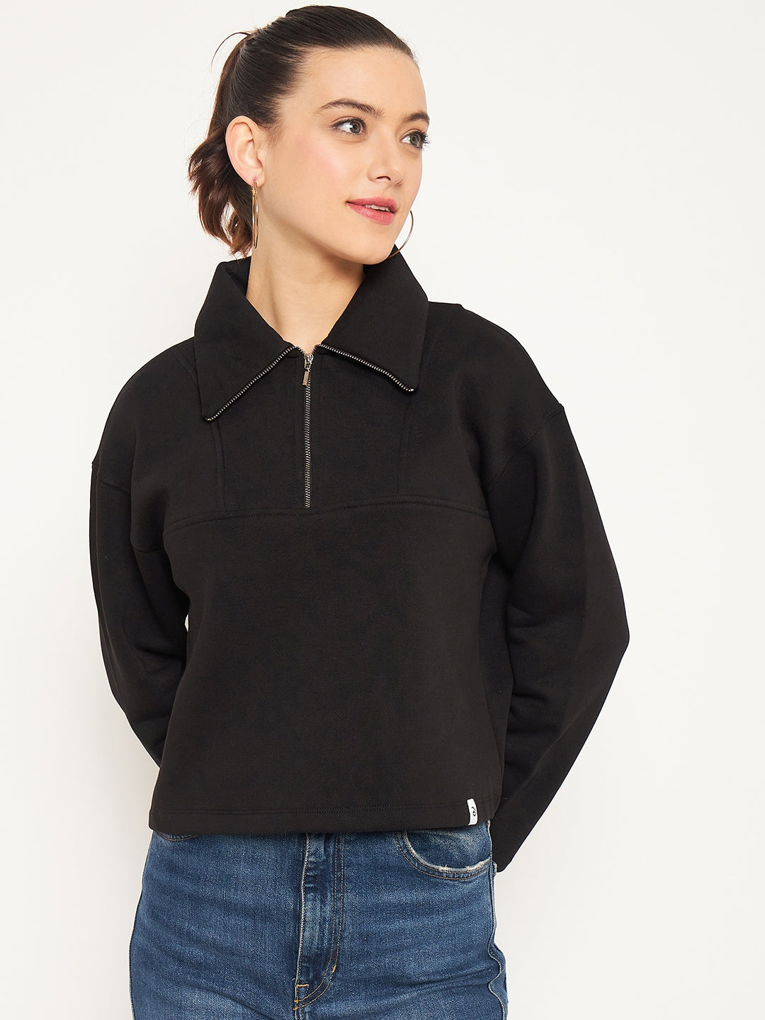 Madame Black Disney Pint Sweatshirt