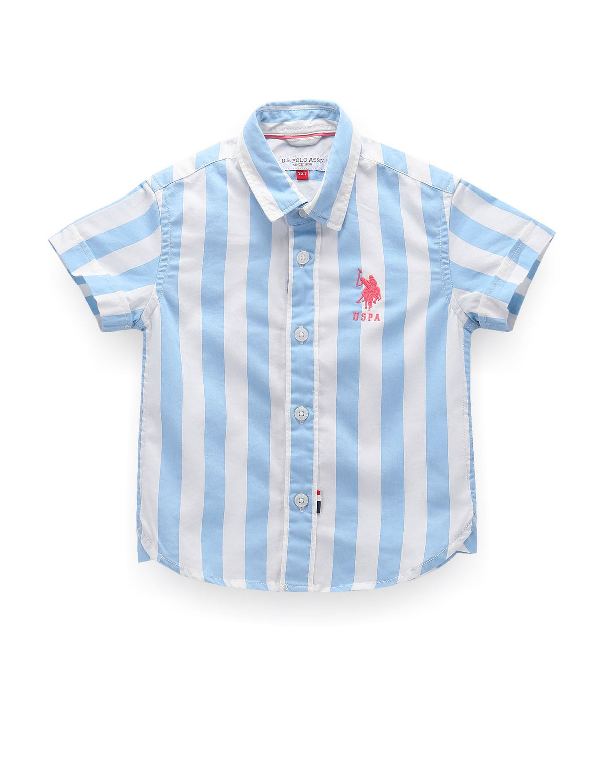 U.S.POLO KIDS BOYS SHIRT F/S UKSHT0995