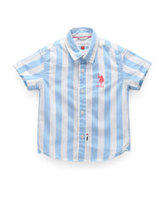 U.S.POLO KIDS BOYS SHIRT F/S UKSHT0995