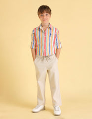 U.S.POLO KIDS BOYS SHIRT H/S UKSHT1463