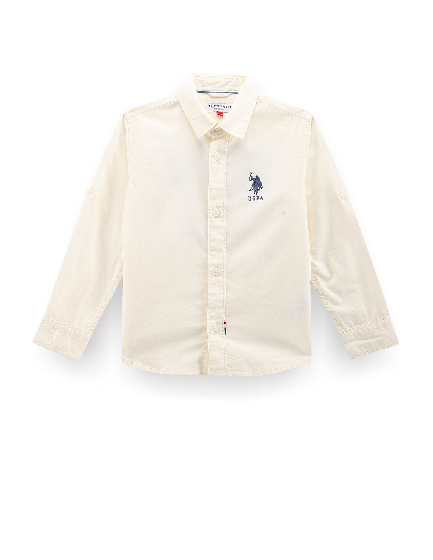 U.S.POLO KIDS BOYS SHIRT F/S UKSHT0668