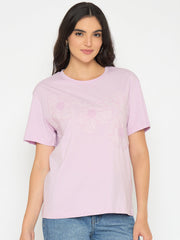 Madame Ladies Western Top H/S M5S11234 223 Lilac