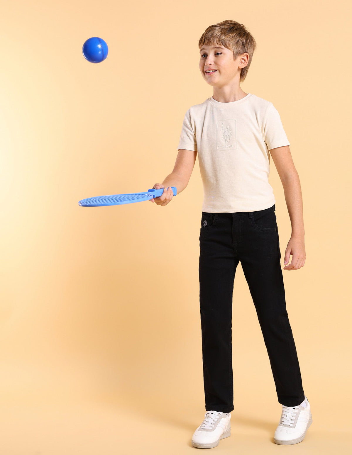 U.S.POLO KIDS BOYS JEANS UKJEN648