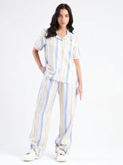M-Secret Ladies Western Night Suit H/S S5S30166 044 Yellow
