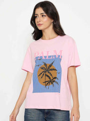 Madame Ladies Western Top H/S M5S11220 031 Pink