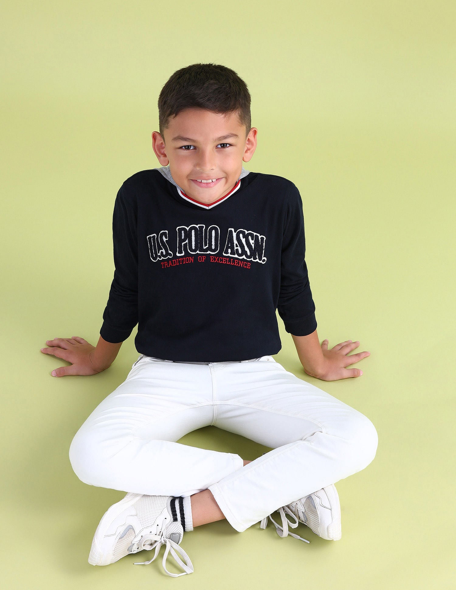 U.S.POLO KIDS BOYS T-SHIRT F/S UKTSH1332