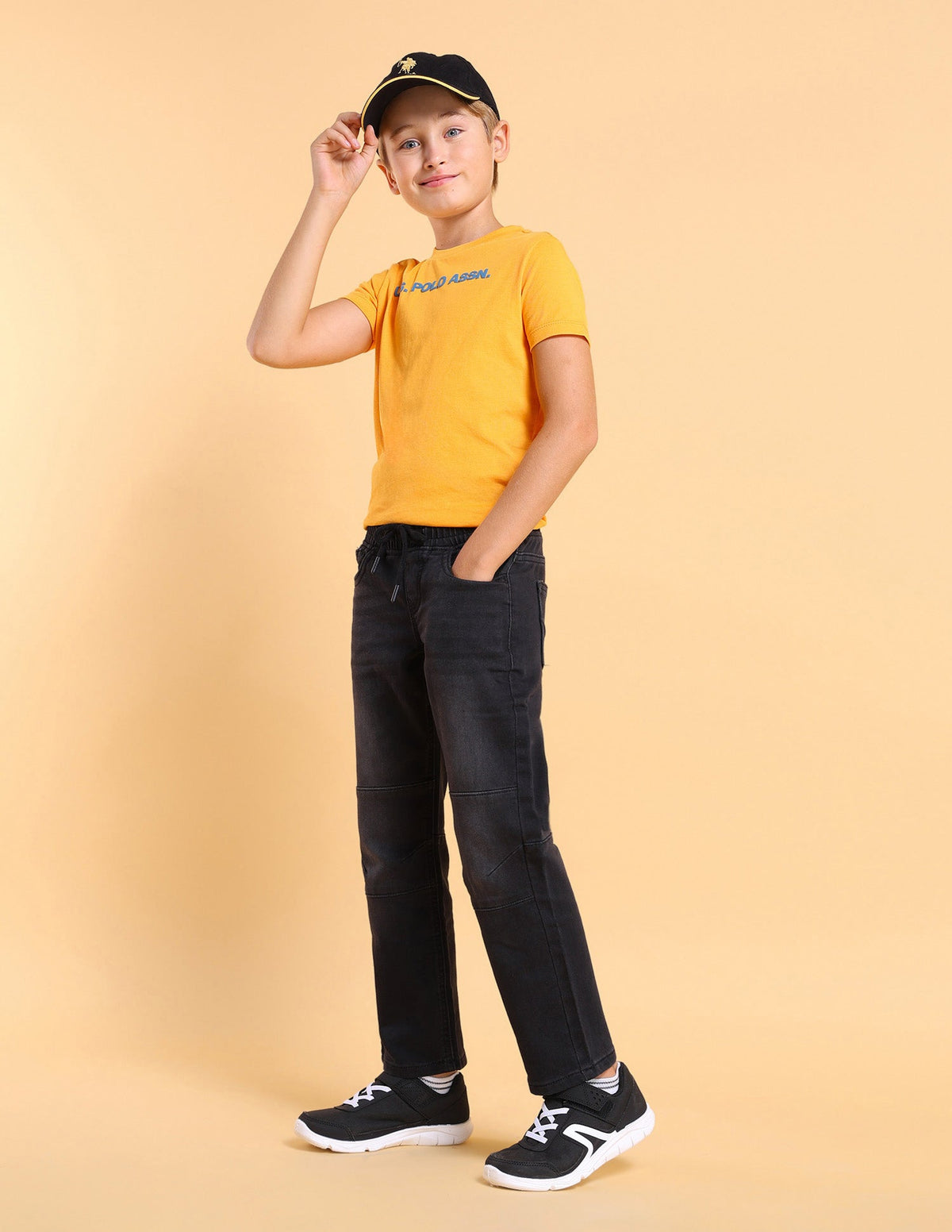 U.S.POLO KIDS BOYS JEANS UKJEN566