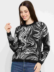 Madame Ladies Western Woolen Top M3W17129 002 Black