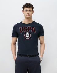 U.S.Polo Mens T-Shirt F/S Udtsh3807 Navy