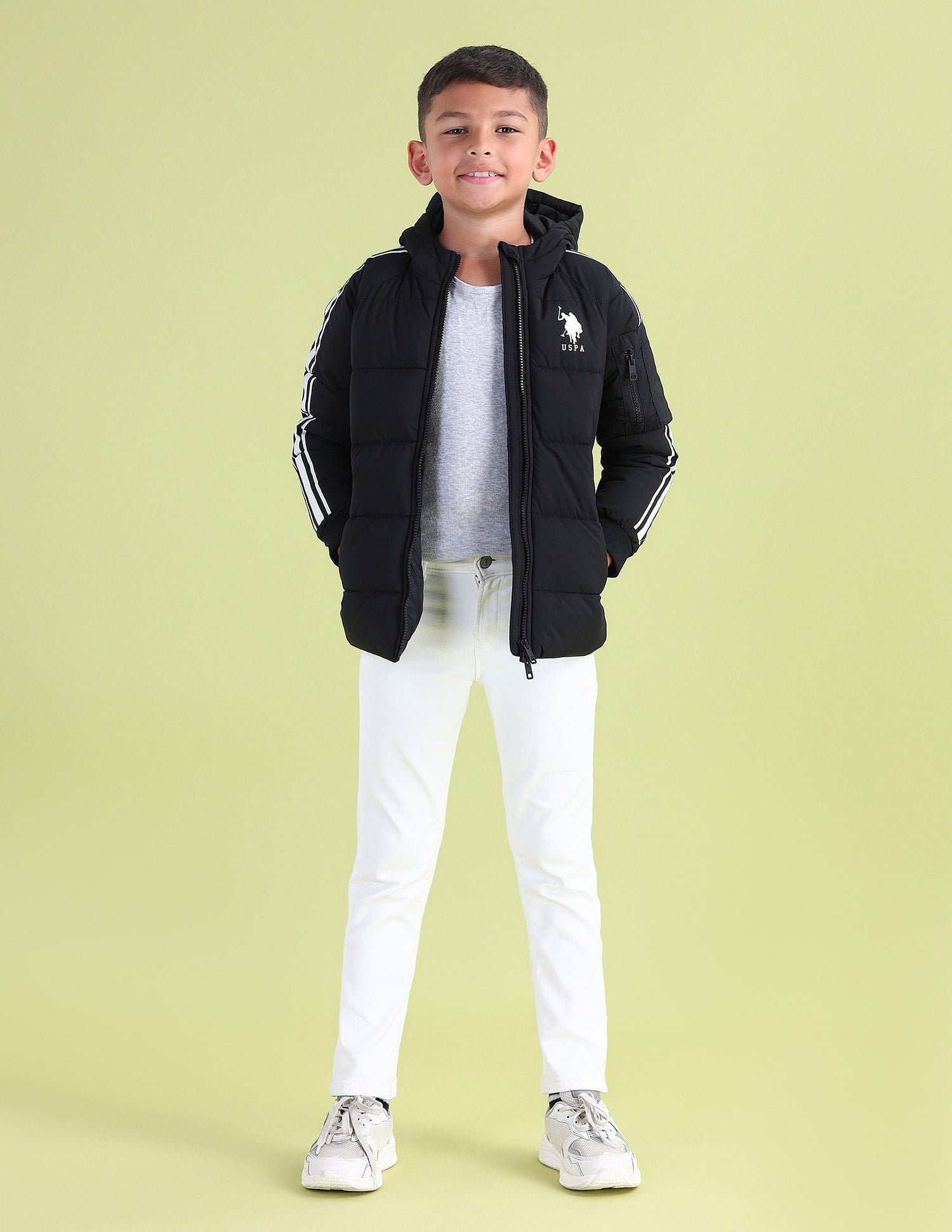 U.S.POLO KIDS BOYS JACKET UKJCK0223