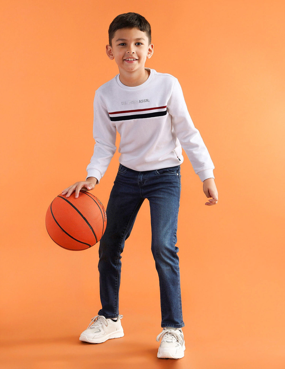 U.S.POLO KIDS BOYS JEANS UKJEN0524