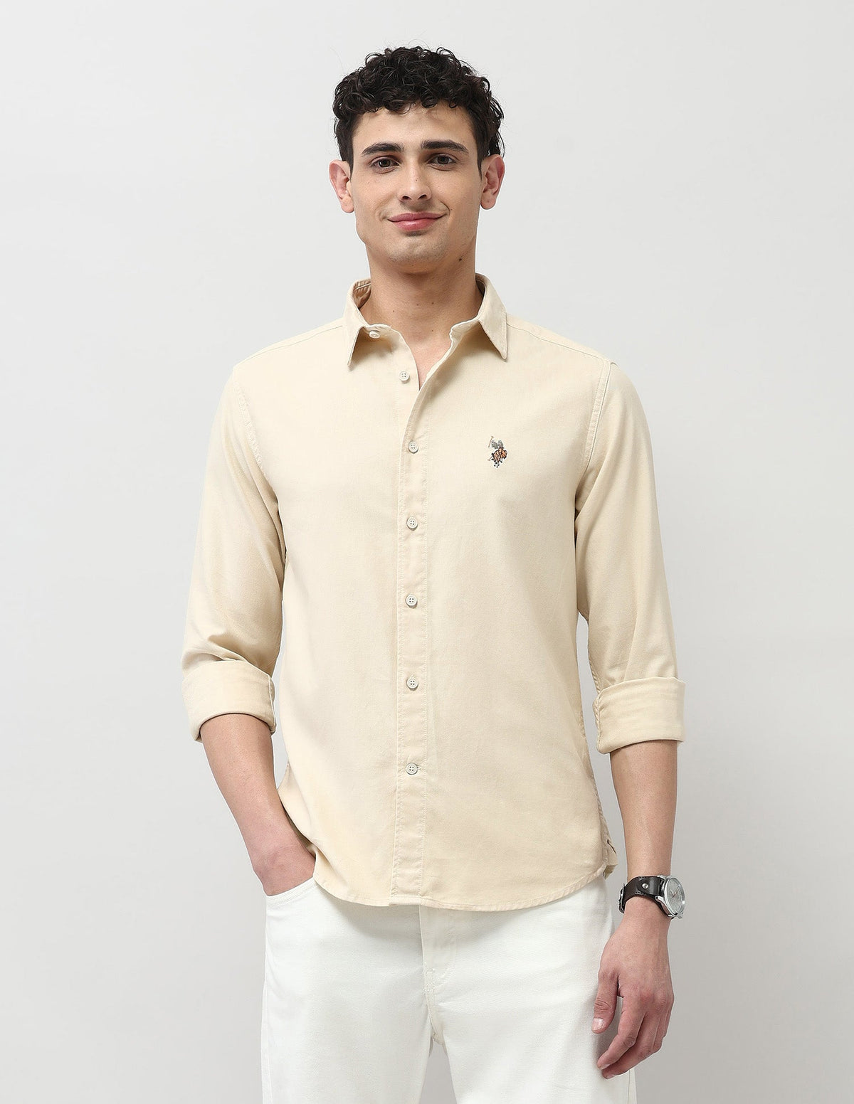 U.S.Polo Mens Casual Shirt F/S Udsht1827 Udsht1827