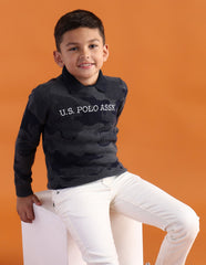 U.S.POLO KIDS BOYS PULLOVER UKSWE0098