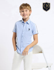 U.S.POLO KIDS BOYS SHIRT H/S UKSHT1381