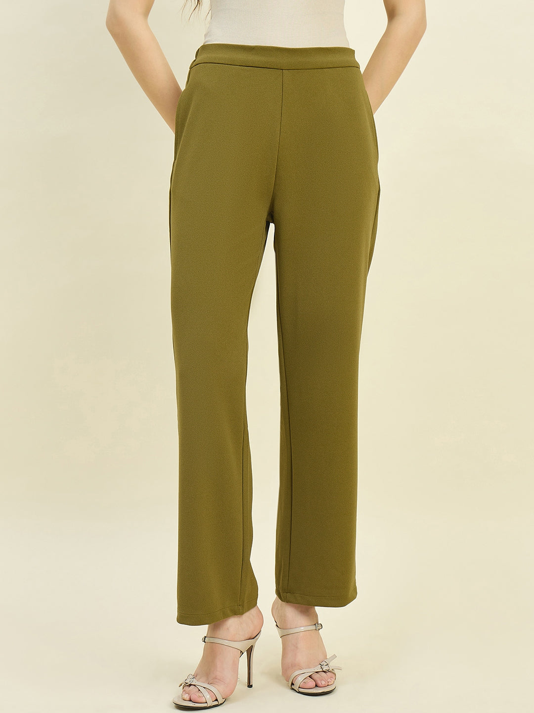 Madame Ladies Western W Cord Set M5W34077B 29 Olive