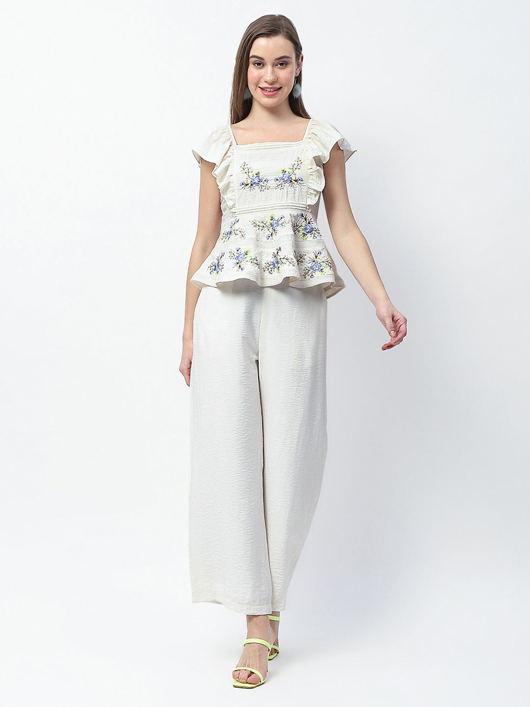 Madame Ladies Western Fashion Set M5S34027 1 Off White