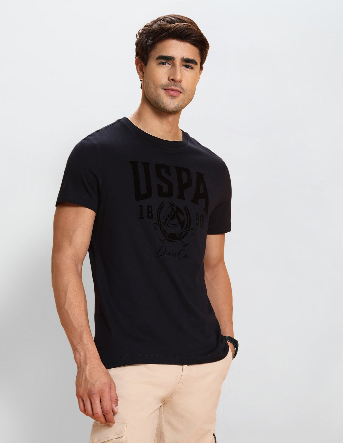 U.S.Polo Mens T-Shirt H/S Udtsh3759 Udtsh3759