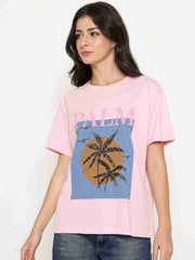 Madame Ladies Western Top H/S M5S11220 031 Pink