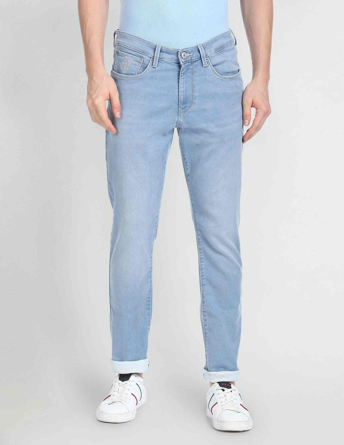 U.S.Polo Mens Jeans Udjenc0107 Blue