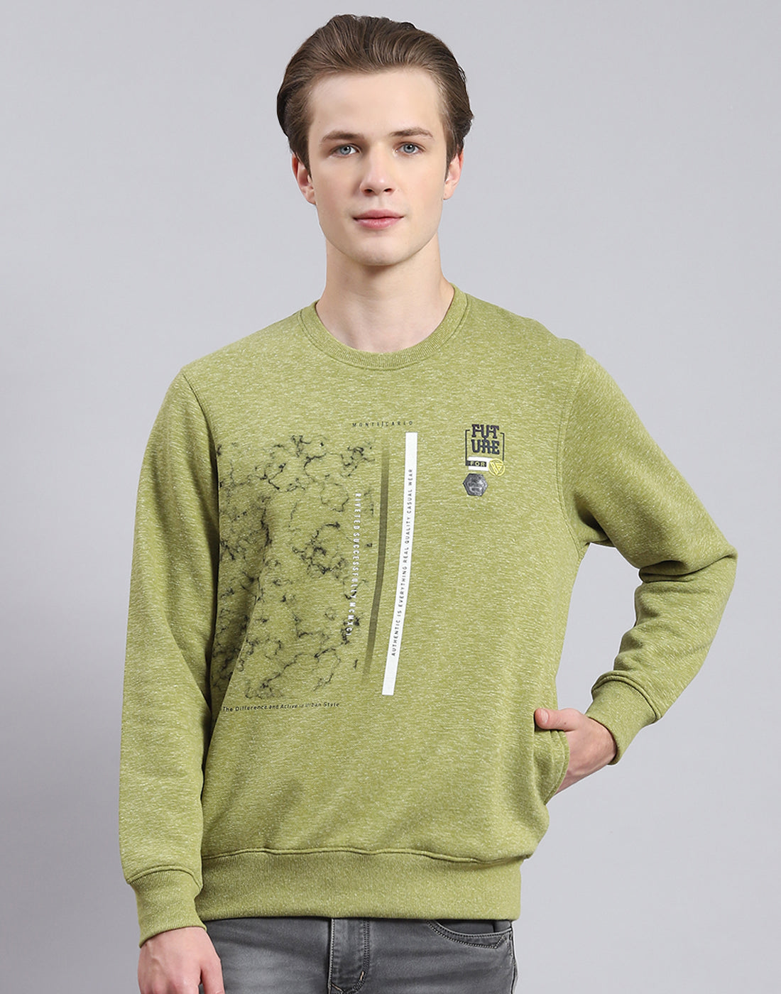 Monte Carlo Outright Mens Sweat Shirt F/S 223061196 1