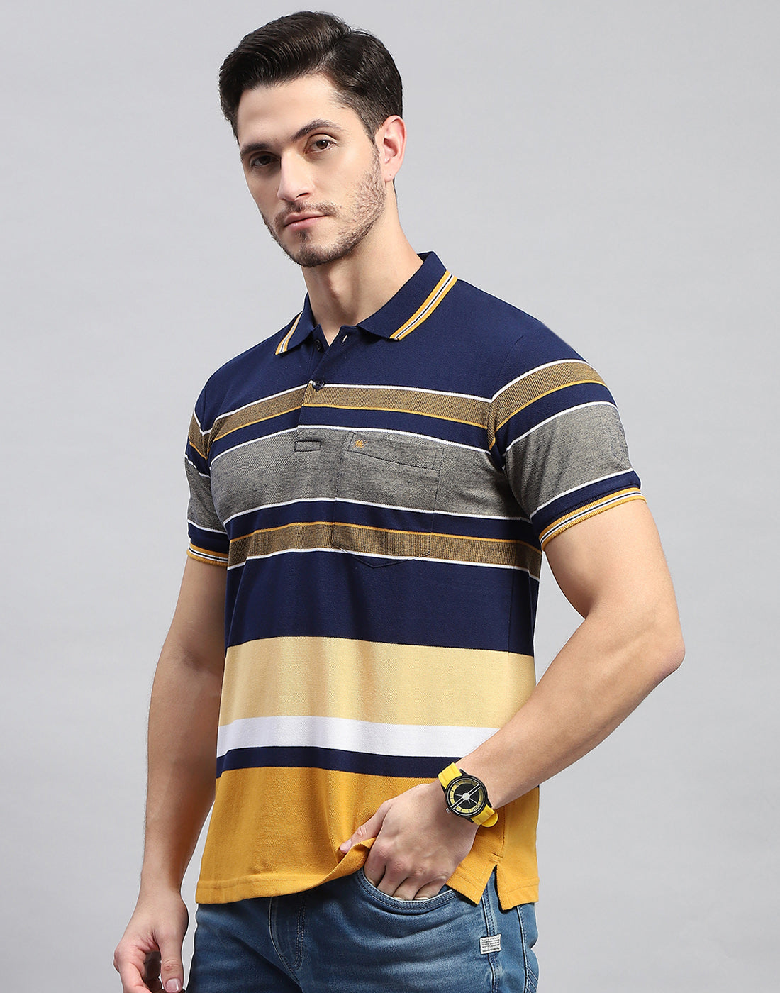 Monte Carlo Outright Mens T-Shirt H/S 224064213 1