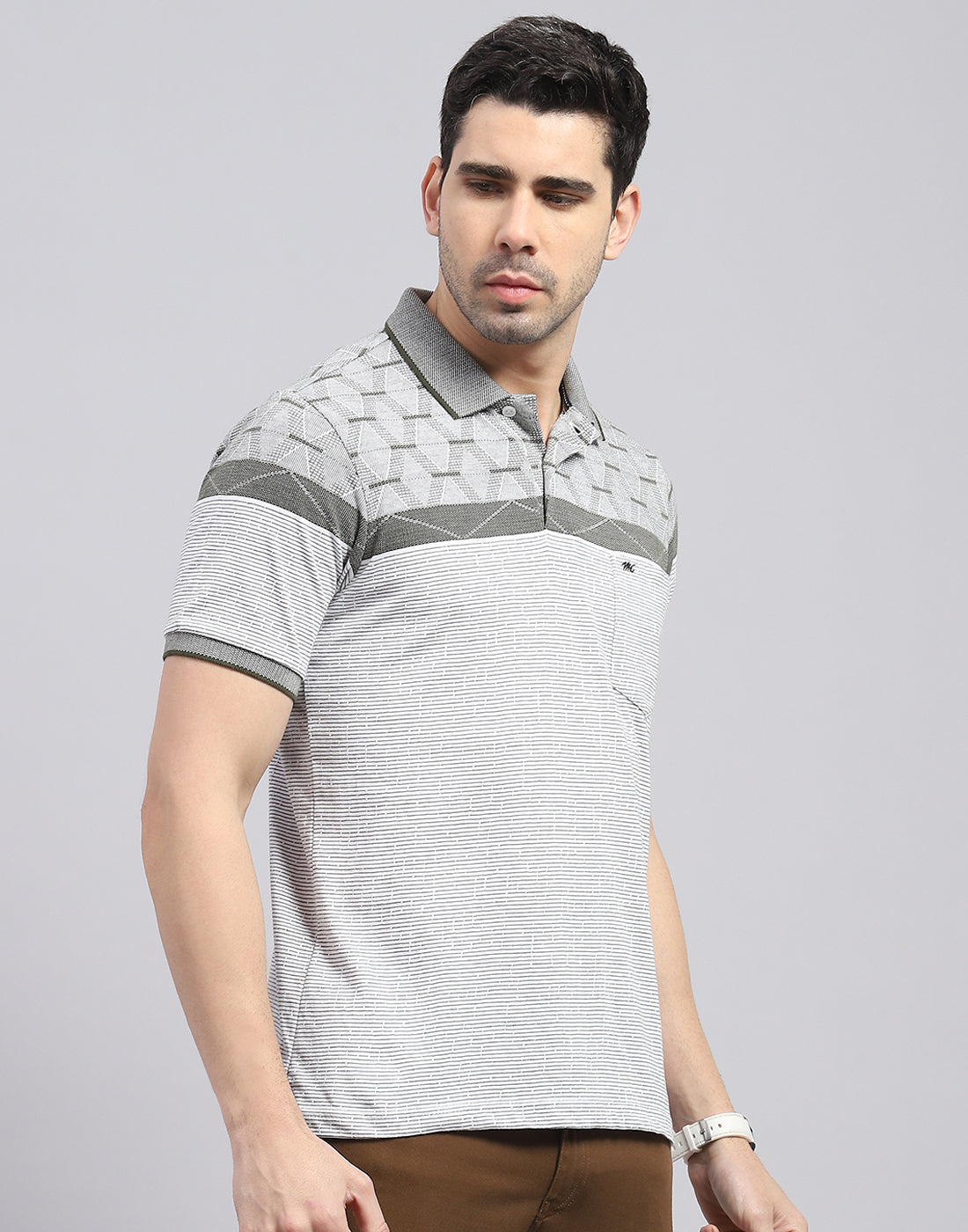 Monte Carlo Outright Mens T-Shirt H/S 224064233 2