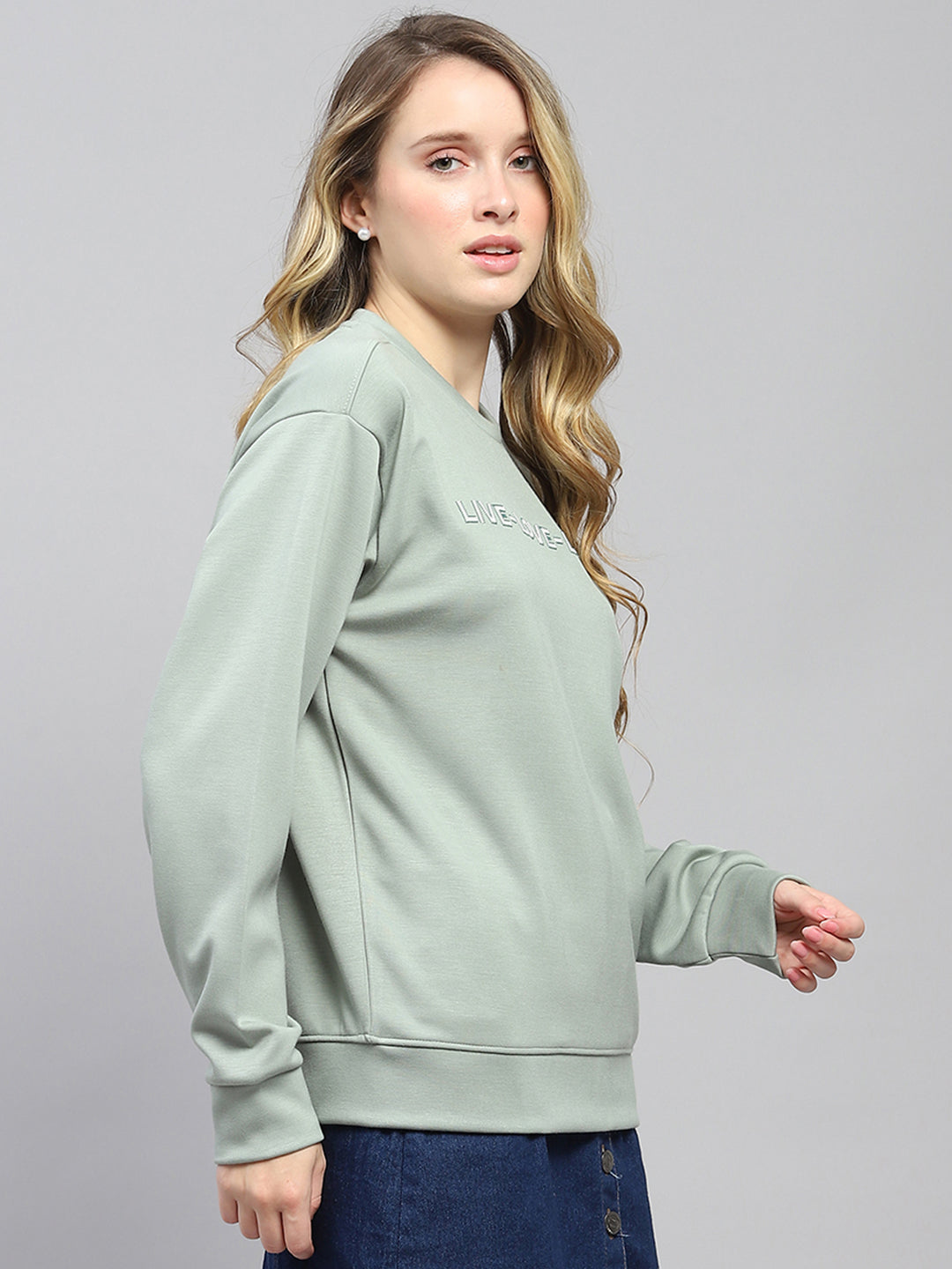 Monte Carlo Ladies Western Sweat Shirt 224067641 1