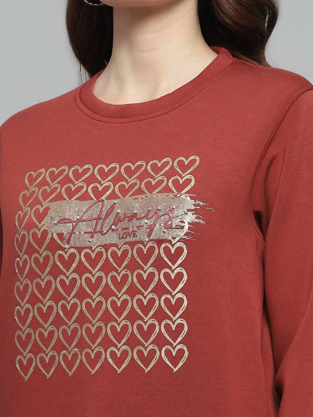 Monte Carlo Ladies Western Sweat Shirt 224067648 1